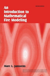 Enlarge image Cover: Introduction to Mathematical Fire Modeling - CRC Press