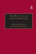 Cover: The Rule of Law after Communism - Routledge