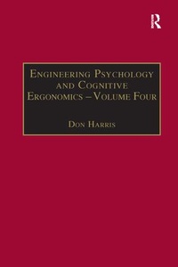 Abbildung von: Engineering Psychology and Cognitive Ergonomics - Routledge