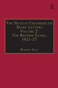 Cover: The Neville Chamberlain Diary Letters - Routledge