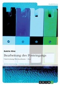Cover: Bearbeitung des Posteingangs - GRIN Verlag