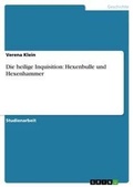 Cover: Die heilige Inquisition - GRIN Verlag