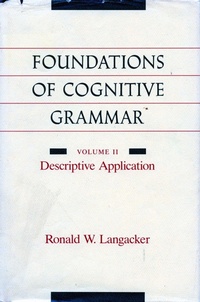 Enlarge image Cover: Foundations of Cognitive Grammar - Stanford University Press