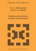 Cover: Nonlinear Mechanics, Groups and Symmetry - Springer