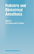 Cover: Pediatric and Obstetrical Anesthesia - Kluwer Academic Publishers