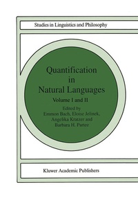 Enlarge image Cover: Quantification in Natural Languages - Springer