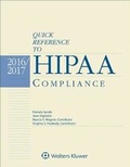 Cover: Quick Reference to Hipaa Compliance - Aspen Publishers