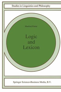 Abbildung von: Logic and Lexicon - Kluwer Academic Publishers