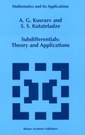 Cover: Subdifferentials: Theory and Applications - Kluwer Academic Publishers