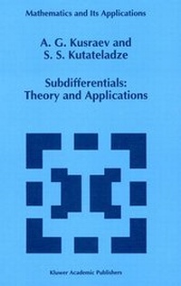 Abbildung von: Subdifferentials: Theory and Applications - Kluwer Academic Publishers