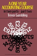 Cover: A One-Year Accounting Course - Elsevier