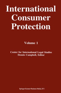 Abbildung von: International Consumer Protection - Springer