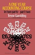 Cover: A One-Year Accounting Course - Elsevier