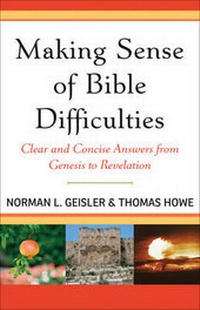 Enlarge image Cover: Making Sense of Bible Difficulties - Baker Books, a division of Baker Publishing Group