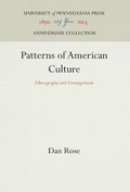 Cover: Patterns of American Culture - University of Pennsylvania Press