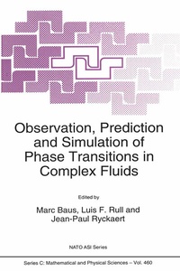 Abbildung von: Observation, Prediction and Simulation of Phase Transitions in Complex Fluids - Kluwer Academic Publishers