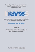 Cover: KdV '95 - Springer