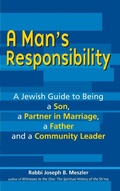 Cover: A Man's Responsibility - Jewish Lights Publishing