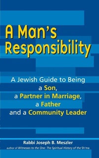 Enlarge image Cover: A Man's Responsibility - Jewish Lights Publishing