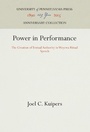 Cover: Power in Performance - University of Pennsylvania Press