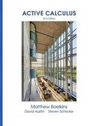 Enlarge image Cover: Active Calculus - Orthogonal Publishing L3c
