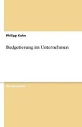 Cover: Budgetierung im Unternehmen - Grin Verlag