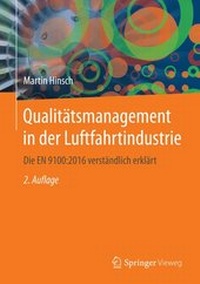 Abbildung von: Qualitätsmanagement in der Luftfahrtindustrie - Springer Vieweg