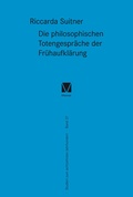 Cover: Die philosophischen Totengespr&auml;che der Fr&uuml;haufkl&auml;rung - Meiner