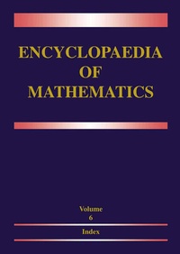 Enlarge image Cover: Encyclopaedia of Mathematics - Kluwer Academic Publishers