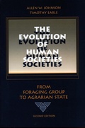 Cover: The Evolution of Human Societies - Stanford University Press