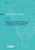 Cover: Entwicklung vereinfachter Methoden zur Vorhersage des Versagensquerschnitts beri Propellerfl&uuml;geln unter Einzellast - Technische Uni Hamburg Arbeitsber. Schiffbau