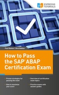 Cover: How to Pass the SAP ABAP Certification Exam - Espresso Tutorials