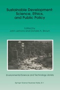 Cover: Sustainable Development: Science, Ethics, and Public Policy - Springer