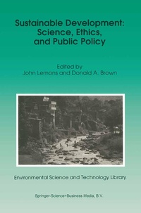 Enlarge image Cover: Sustainable Development: Science, Ethics, and Public Policy - Springer