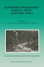 Cover: Sustainable Development: Science, Ethics, and Public Policy - Springer