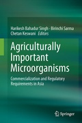 Cover: Agriculturally Important Microorganisms - Springer
