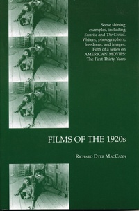 Enlarge image Cover: Films of the 1920s - Scarecrow Press