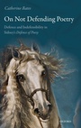 Bild: On Not Defending Poetry - Oxford University Press