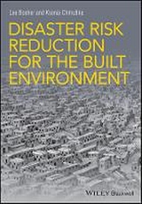 Enlarge image Cover: Disaster Risk Reduction for the Built Environment - Wiley
