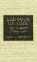 Cover: The Book of Amos - Scarecrow Press