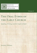 Cover: The Oral Ethos of the Early Church - Wipf & Stock Publishers