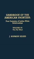 Cover: Handbook of the American Frontier, The Far West - Scarecrow Press
