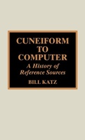 Cover: Cuneiform to Computer - Scarecrow Press