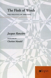 Enlarge image Cover: The Flesh of Words - Stanford University Press
