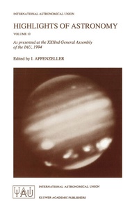 Abbildung von: Highlights of Astronomy - Kluwer Academic Publishers