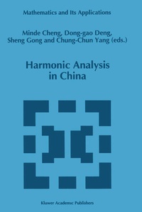 Enlarge image Cover: Harmonic Analysis in China - Springer