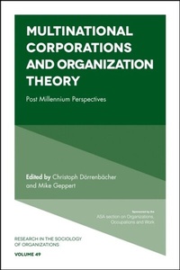 Enlarge image Cover: Multinational Corporations and Organization Theory - Emerald Group Publishing Limited