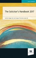 Cover: The Solicitor's Handbook 2017 - The Law Society
