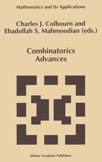 Abbildung von: Combinatorics Advances - Kluwer Academic Publishers