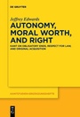 Cover: Autonomy, Moral Worth, and Right - De Gruyter